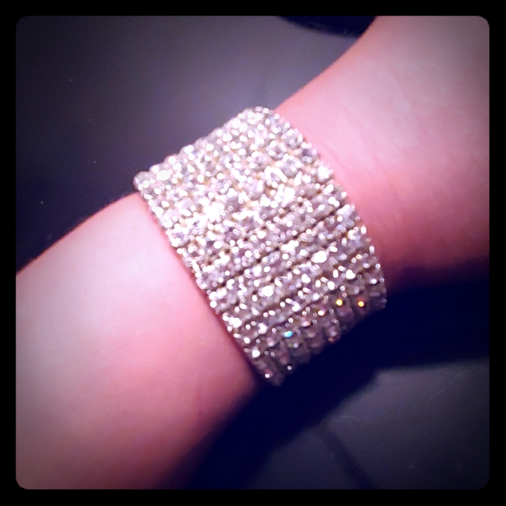 Rhinestone bracelet